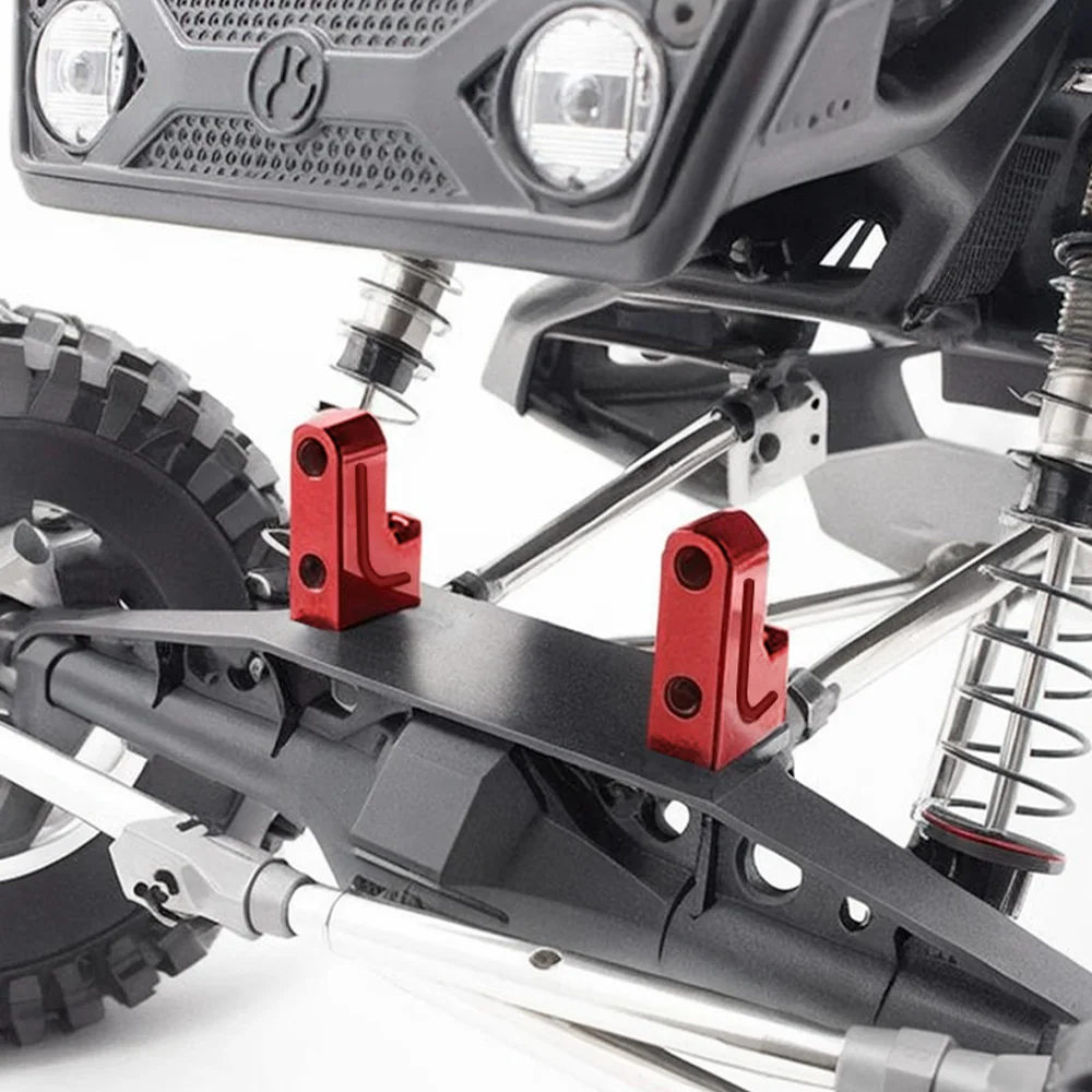 9IMOD RC سيرفو جبل البقاء 2 قطعة الألومنيوم سيرفو جبل قوس ل Tamiya TB03 TT02 XV01 الهيكل سيرفو يتصاعد ترقيات أجزاء 54090 #5