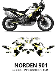 Norden 901 stickers kit Motorcycle Sticker Scratch Resistant Decal Protection Accessories For Norden 901 Norden901 2022 2023