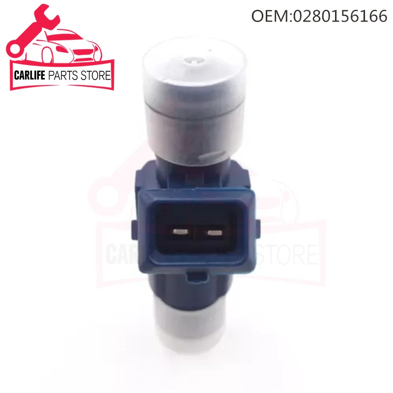 0280156166 Auto Fuel Injector Nozzle Car Accessories For Mitsubishi Colt Eclipse Galant Lancer Outlander For BYD F3 Zotye 5008