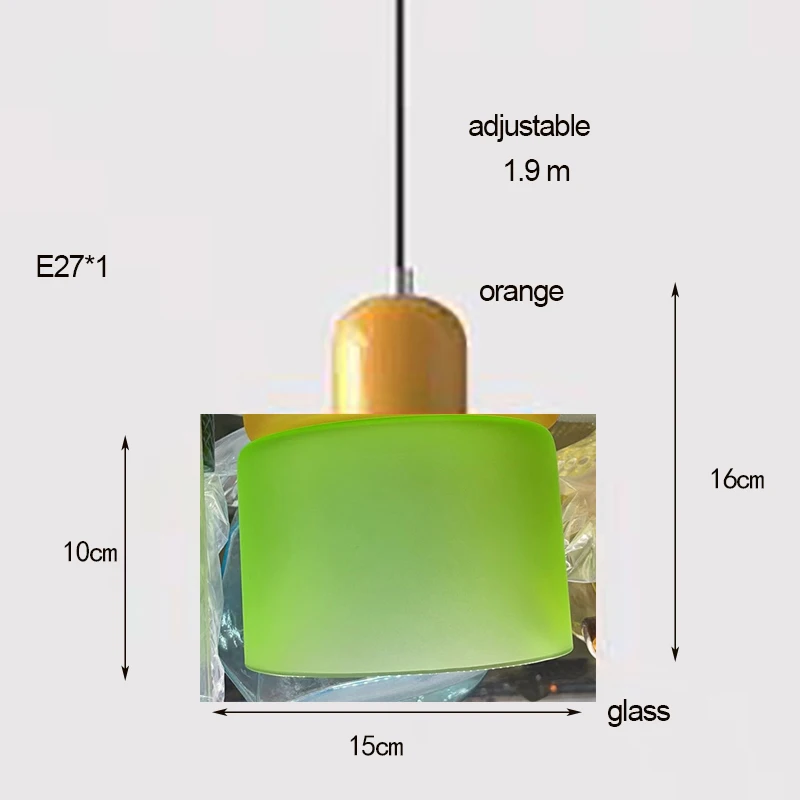 Dubbele Klassieke Kroonluchter Memphis Glas Eetkamer Nachtkastje Lange Lijn Kleine Kroonluchter E27 Verlichting Warme Sfeer Bar Lampen