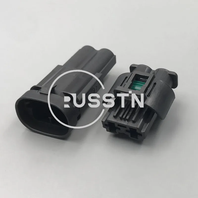 

1 Set 2 Hole Auto Fan Socket Connector Map Sensor Plug AC Assembly For Peugeot Citroen C-Triomphe CL4 1544317-1 1544678-2