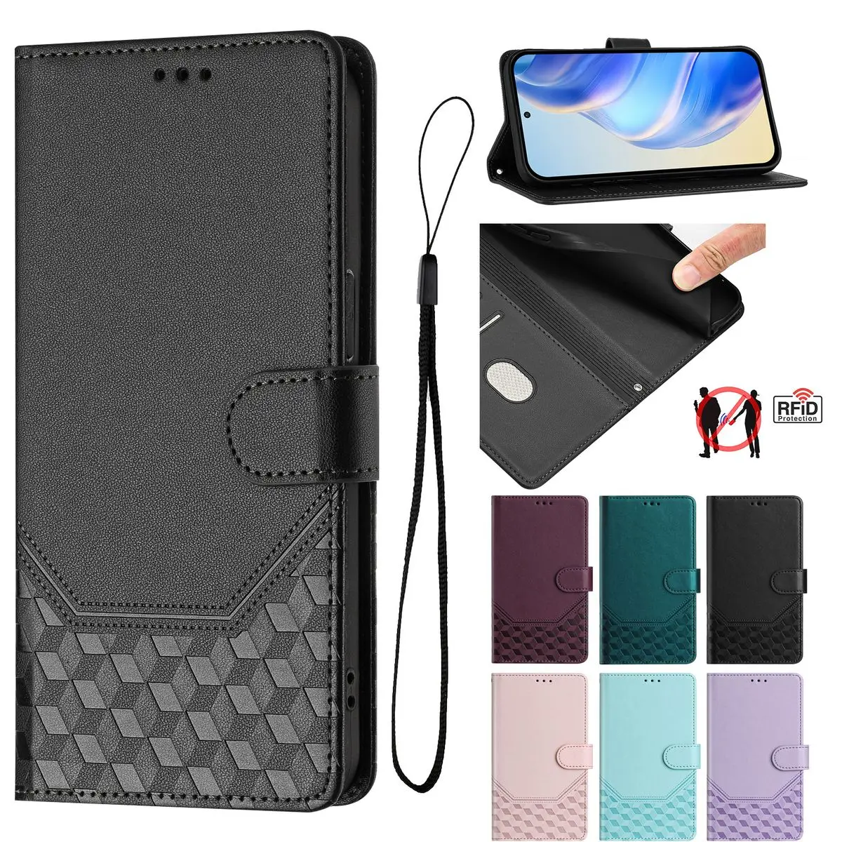 Sunjolly Cases for OnePlus 9R 8T 10 9 Pro 10R Prime ACE Nord CE2 N20 for OnePlus 9R 8T 10 Case Cover coque Wallet Phone Covers