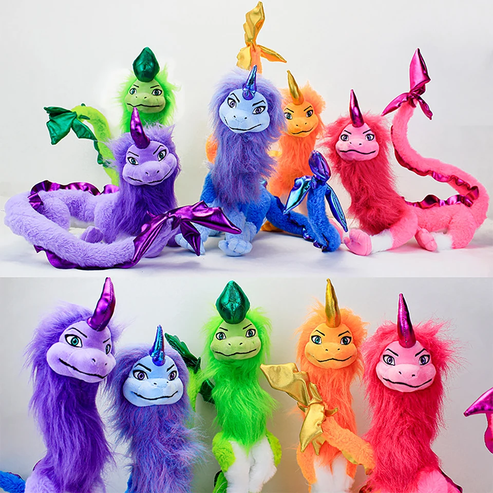 新しいかわいいブルー Sisu ドラゴンぬいぐるみソフトぬいぐるみラヤと