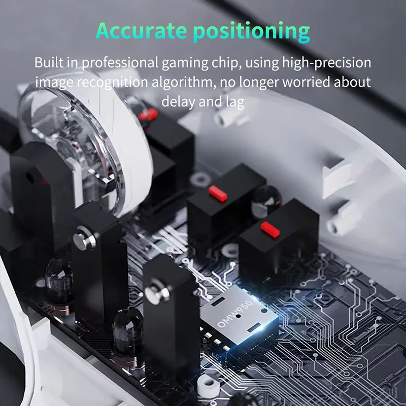 ماوس سلكي من أيسر 7200 ديسيبل متوحد الخواص مريح ماكرو قابل للبرمجة مخصص تأثير مصباح RGB ماوس ألعاب مكتب منزلي للكمبيوتر المكتبي والكمبيوتر المحمول