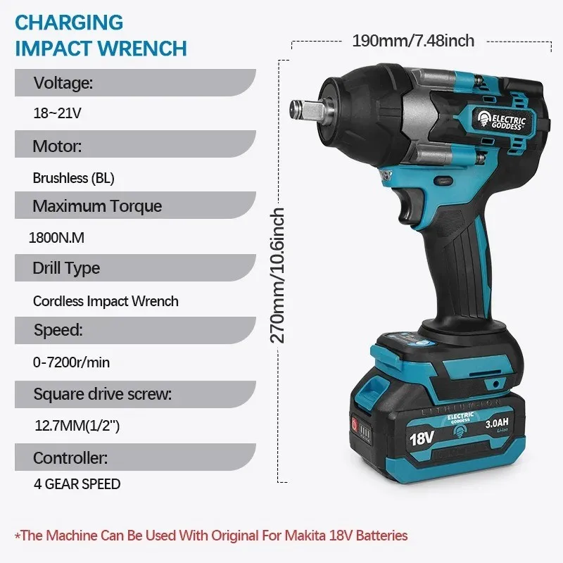Thumbnail 2 - #70 Best Cordless Impact Wrenches to Buy In 2026