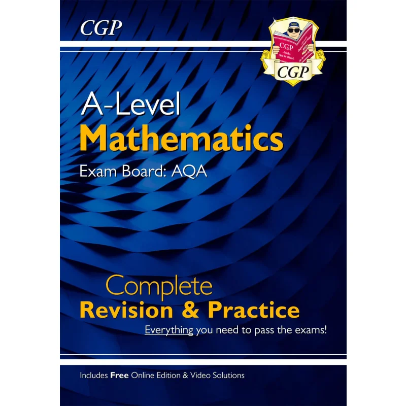 

ALevel Maths AQA Complete Revision Practice с онлайн-изданием видеорешениями CGP Книги 9781782948094
