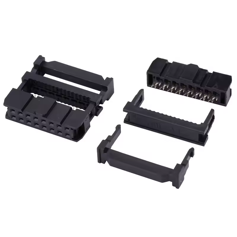FC 6/8/10/12/14/16/18/20/24/26/30/34/40/50/60/64Pin 2.54mm Pitch Female IDC Socket Connector Ribbon Cable DC3 Header Male Socket - Image 25