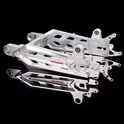 For Niu N1s U2 U+B UQI Ninebot F90 E80/E100 E-scooter Modify CNC Swing Arm Adjustable Arrow Shaped Rear Flat Fork Electric Frame
