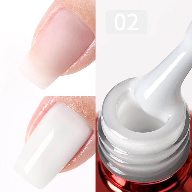 Als Rubberen Basislaag Uv-Gel Kleurrijke Gel Nagellak Semi-Permanente Gehard Toplaag UV-Nagelkunstkleurenbasis Voor Nagellak