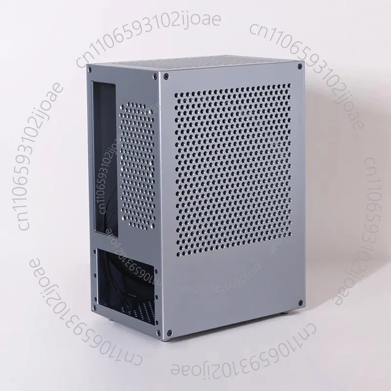 2025new Mini ITX Case SFX Power Supply Compact Aluminum Alloy Portable Customizable