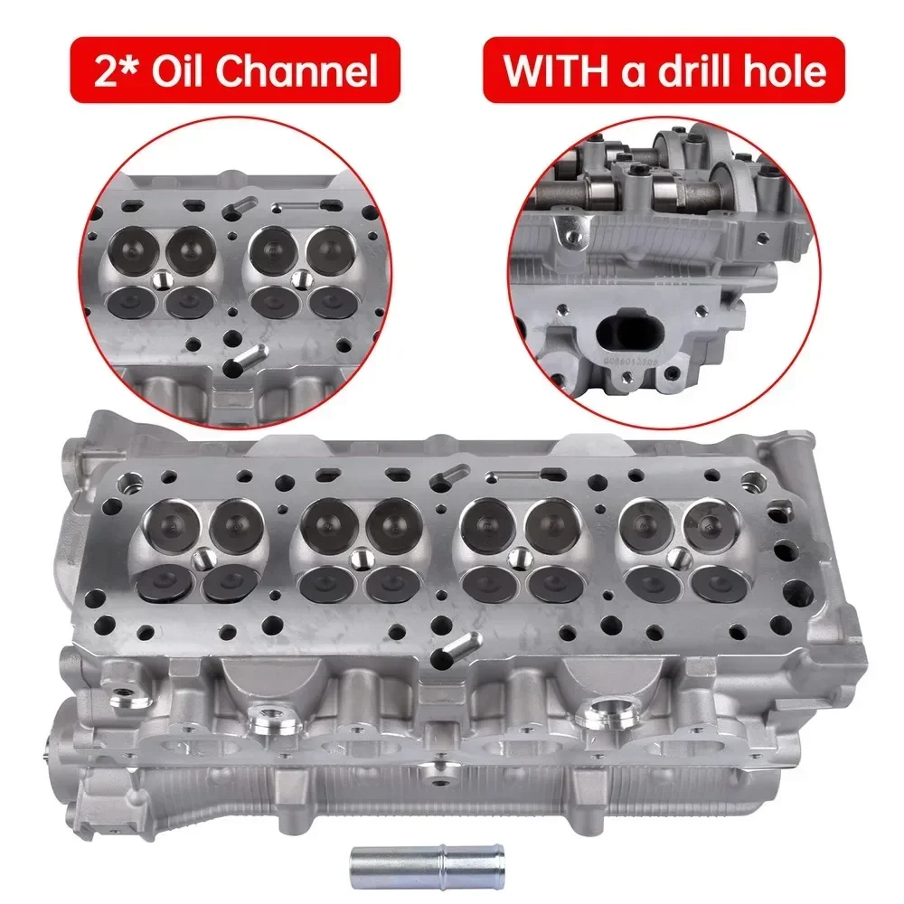 96446922 96378691 96896009 Cabeça de cilindro completa para 2004-2007 Chevrolet Aveo LS LT Base 4 portas 1.6L DOHC