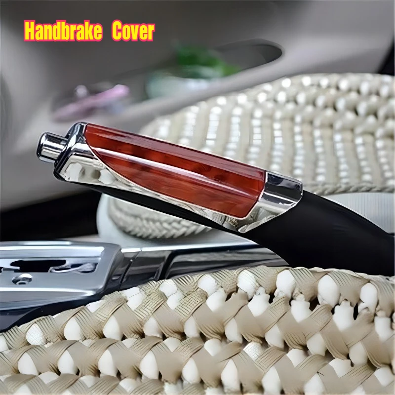 Upgrade Your Drive: Universal Carbon Fiber Handbrake Cover – Protect, Enhance, and Personalize Your Interior –