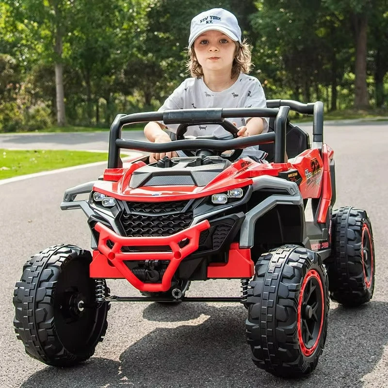 12V Large Battery Powered Children's Electric UTV 4WD Vehicle Toy Car Parent Remote Control