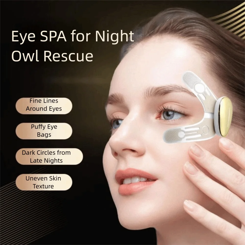 

Anti-Wrinkle Microcurrent Eye Massager Dark Circles Remove Electric Massage Portable Eye Care Device Facial Lifting