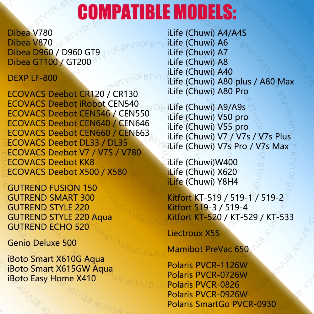 3000~13000mAh 14.8V robotic vacuum cleaner accessories parts for Chuwi ilife A4 A4s A6 ILIFE replacement battery