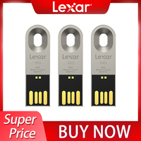 Lexar JumpDrive M25 USB2.0 zinc alloy frosted metal Flash Drive 32GB 64GB waterproof Original High-speed U Disk For PC/Mac/Linux