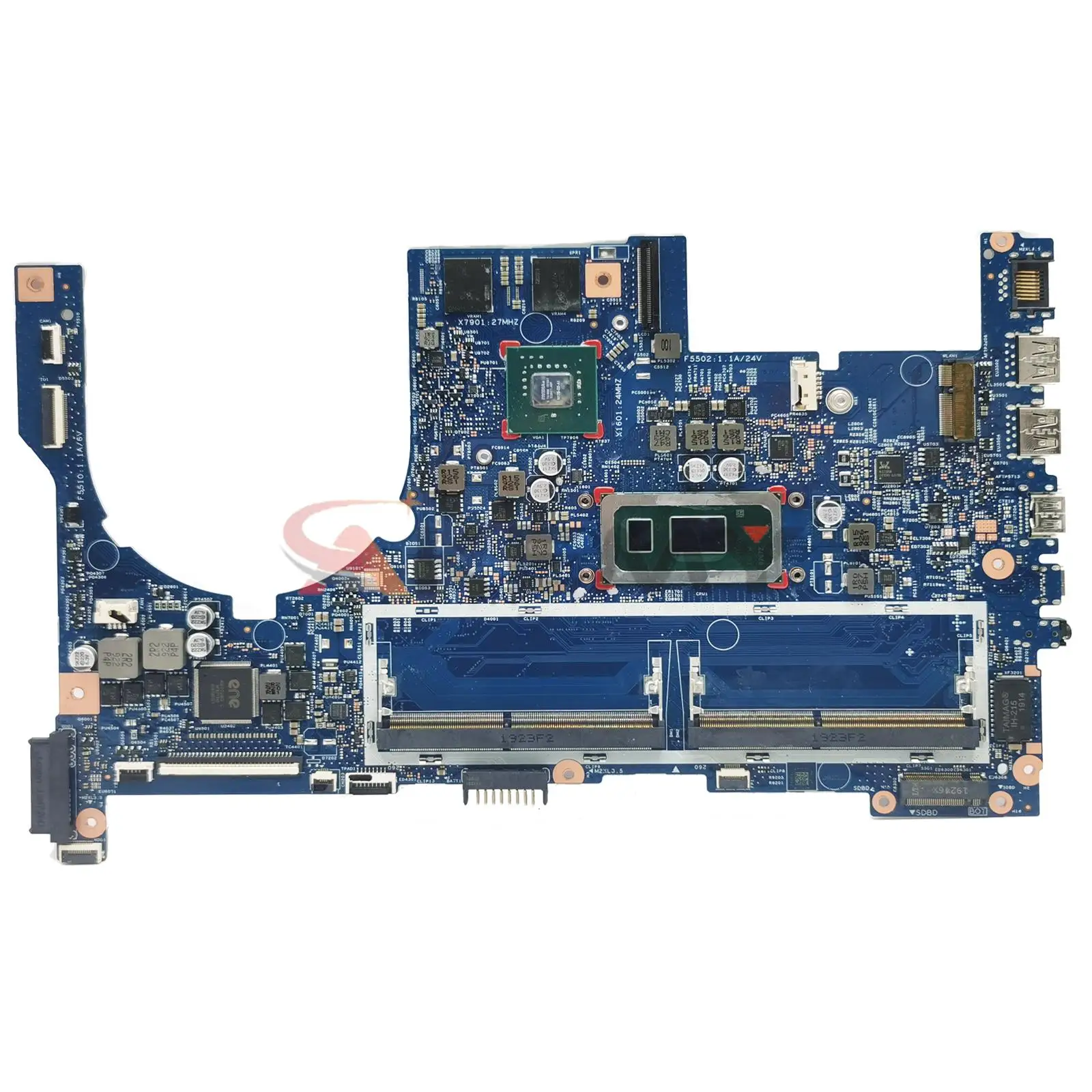 Imagem -02 - Akemy 187391 para hp Envy 17-ce Laptop Motherboard com i5 i7 8ª 10ª Geração Cpu Notebook Mainboard 100 Teste ok