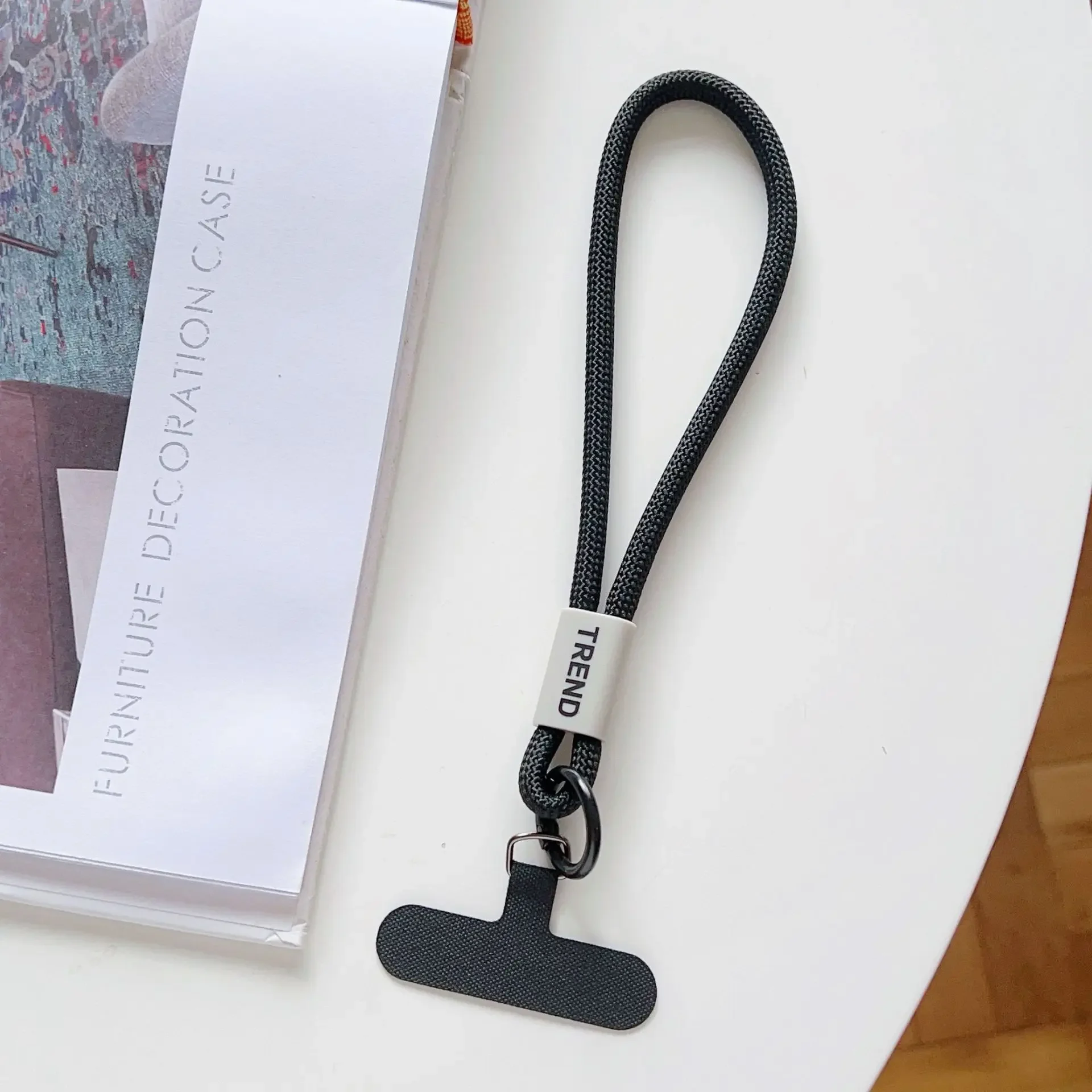 قابل للتعديل الهاتف شريط للرسغ سلسلة أزياء بسيطة لون الحلوى الهاتف المحمول الحبل العالمي لمكافحة خسر المفاتيح حزام الهاتف المحمول