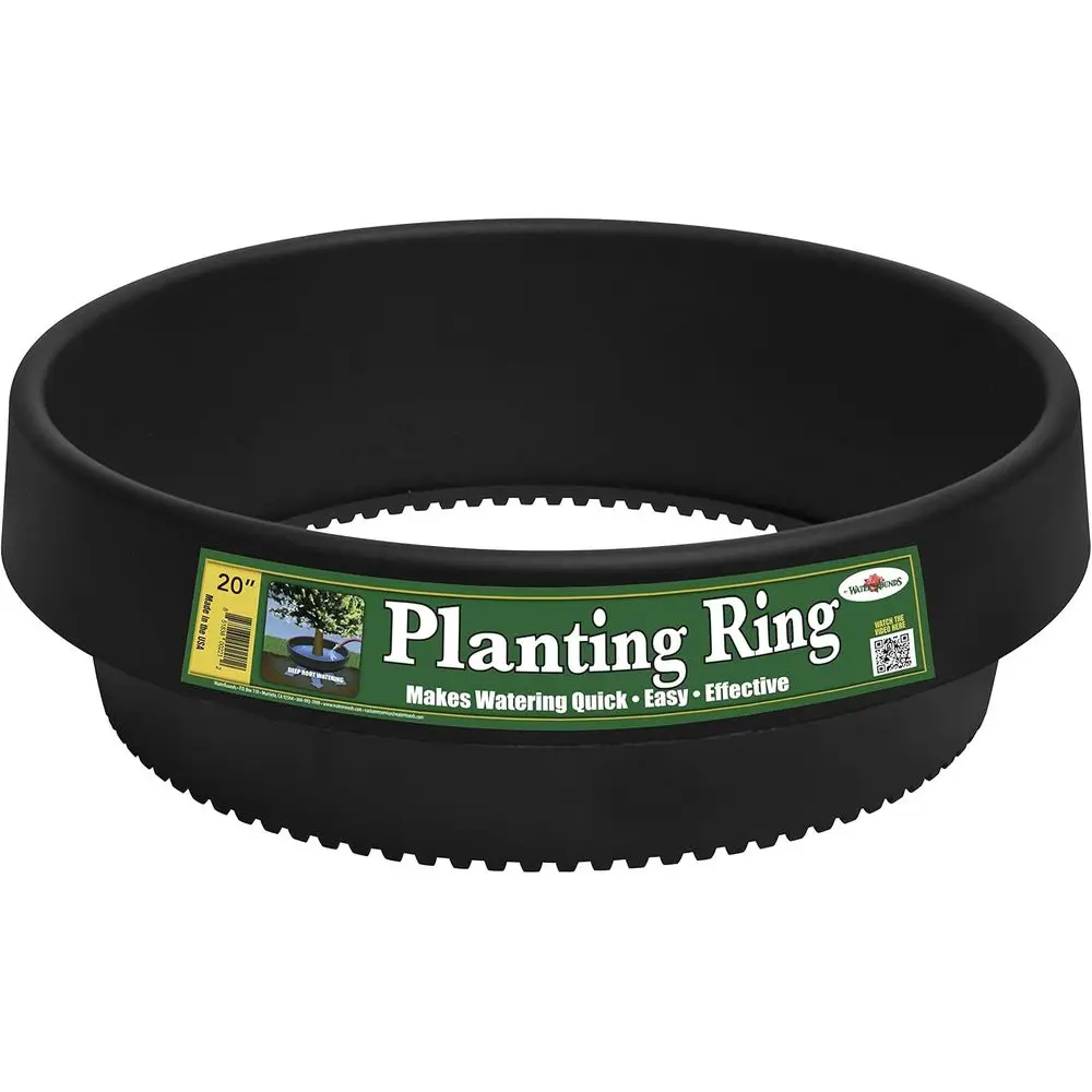 20-Inch Planting Rings Set of 6 - Garden Edging, Water Retention, Erosion Control, and Mulch Separation | Ideal for Roses, Shrub