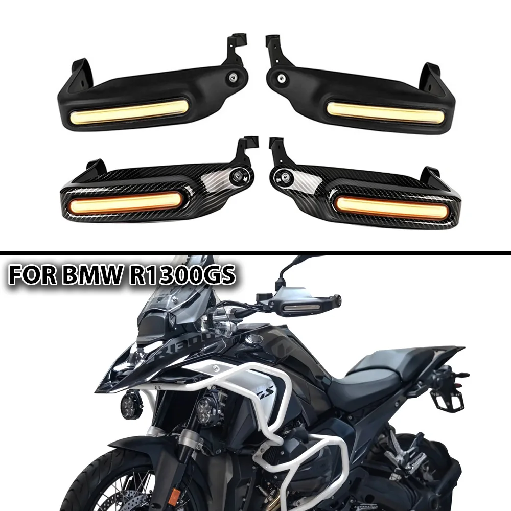 Motorcycle Handlebar Protective Cover Handlebar Hand Shield Handlebar Turn Signal for BMW R1300GS R 1300 GS ADV 2023 2024 2025