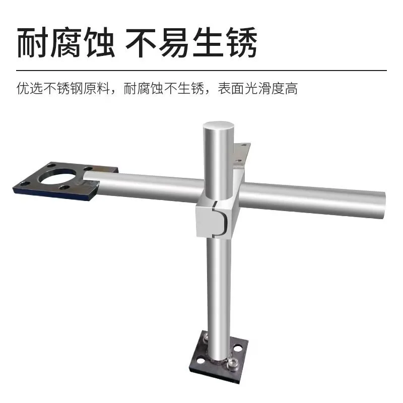 Woodworking Pneumatic Presser Feeder Cylinder Hold‑Down Device for Spindle Moulder Slide Table Rail