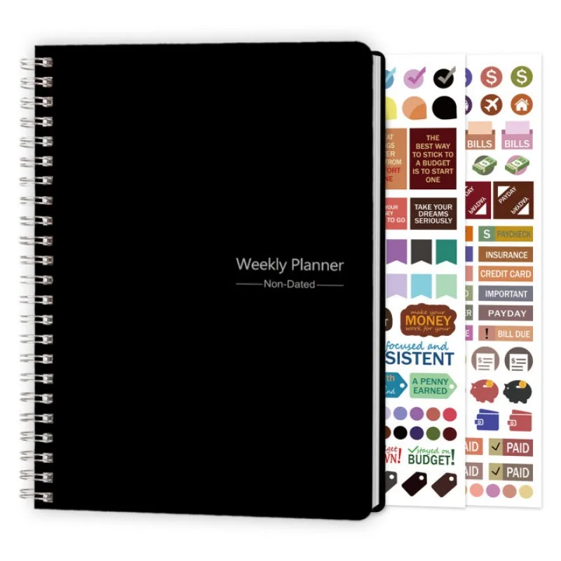 2024 Weekly Planner Agenda Notepad A5 Notebook 52 Weekly Planner Schedule Stationery School Office Supplies Stationery