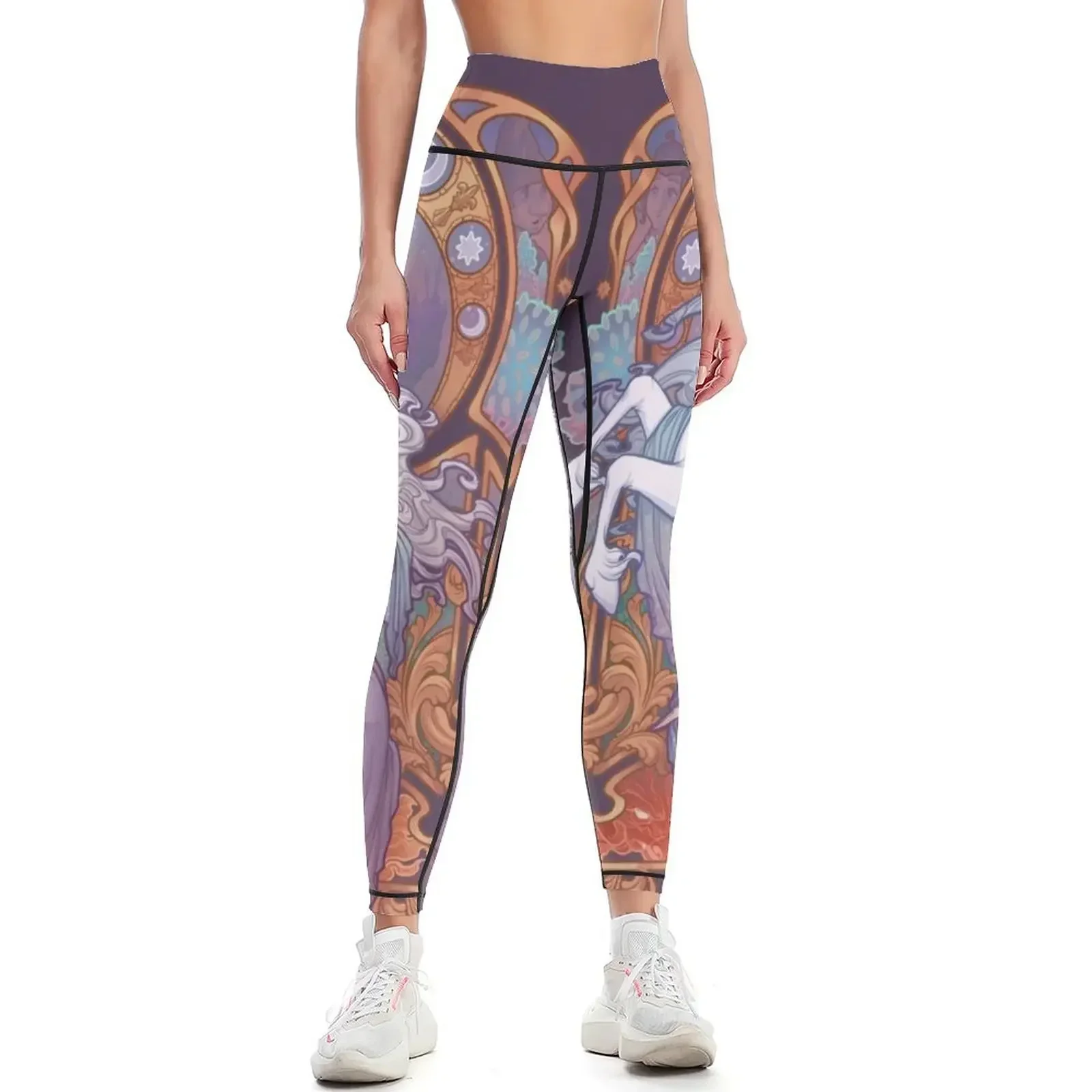 

Lady Amalthea - The Last Unicorn Leggings legging pants raises butt push up fitness gym womans sportswear gym Womens Leggings