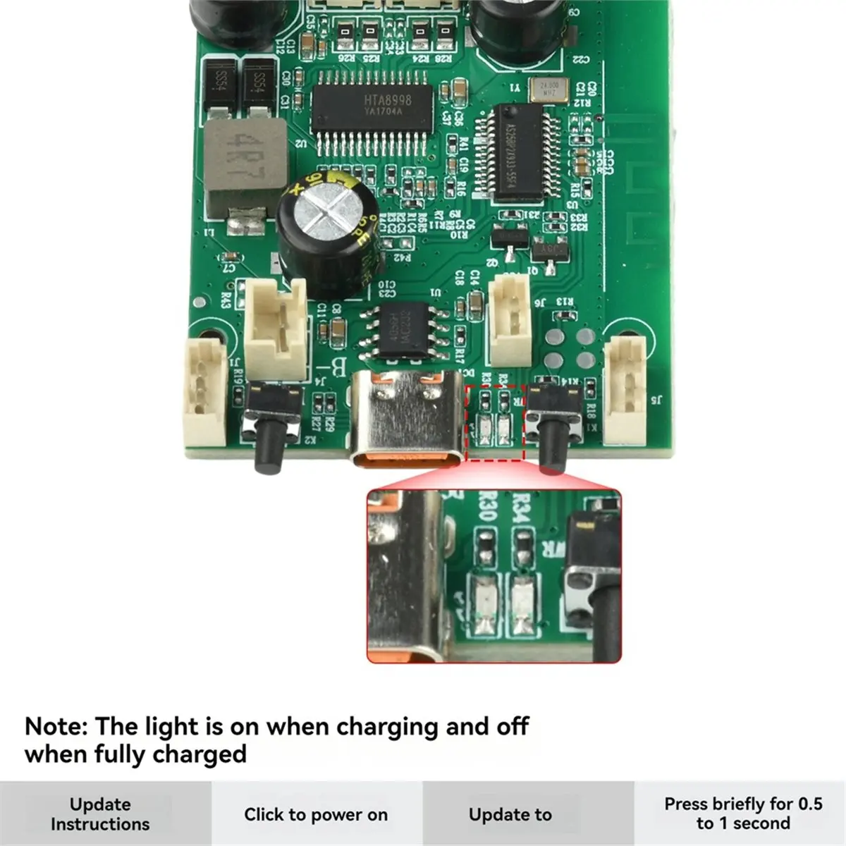 【MUST-HAVE LIST】  Stereo Bluetooth Amplifier Board 2x10W Dual Channel Adjustable Sound Rechargeable Wireless Audio Amp Module
