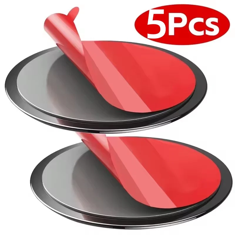 Universal Car Suction Cup Adhesive Dashboard Mount Pad Base for Navigation GPS Brackets 80mm Round Car Mobile Phone Holder Stand