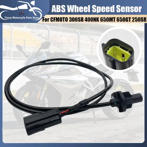 Motorcycle Rear ABS Wheel Speed Sensor Replacement For CFMOTO 250 NK SR 300SR CF300 400NK 650MT 650GT  6KMV-080004-8500-M1