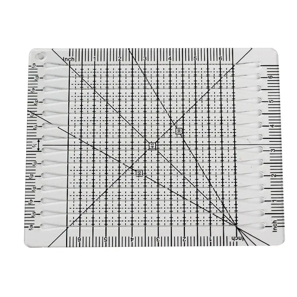 

1PC DIY Hand Tool Patchwork Ruler Square Fan Shape Tailor Yardstick Cloth Cutting Sewing Quilting Tools Arts Craft DIY Measuring