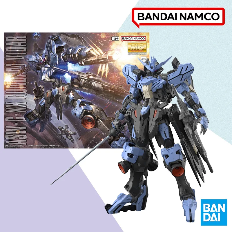 

Bandai MG 1/100 ASW-G-XX GUNDAM VIDAR MOBILE SUIT Anime Full Original Box Collectible Model Decoration Anime Figure Model Toy