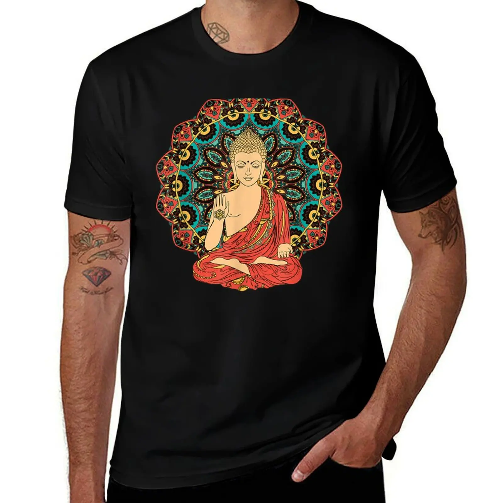 

high quality shirts Buddha T-Shirt t plain shirt man man cotton t shirts Buddha Buddha graphic t