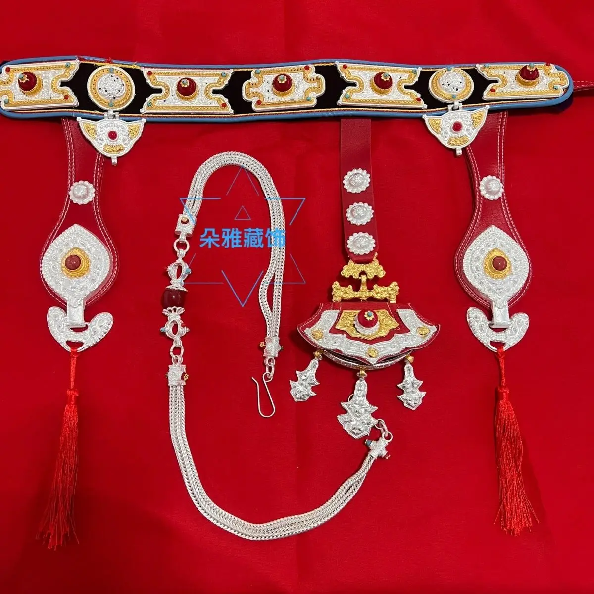 

Tibetan new ethnic accessories wallet set pendant