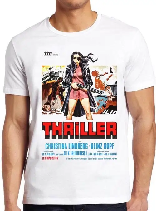 Thriller A Cruel Picture T Shirt 70s Exploitation Cult Movie Poster 97