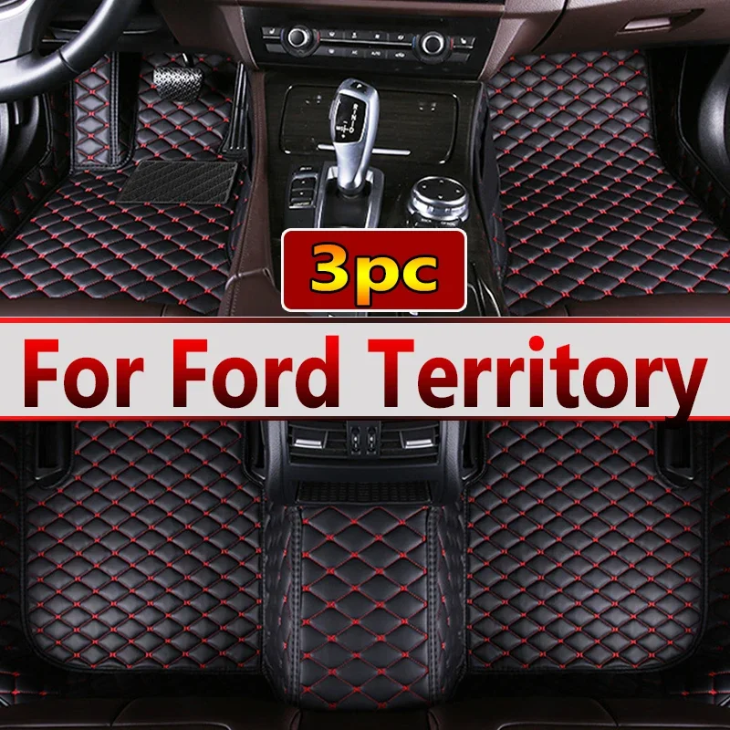 Tapetes automotivos personalizados para ford territory 2019 2020 2021 2022, acessórios para produtos, peças internas