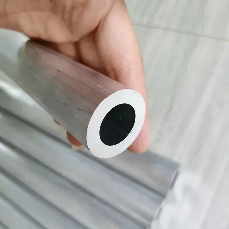 Thick 6061 Aluminum Tube Pipe Hollow Alloy Aluminum Shaft Sleeve Pole for CNC DIY Projects