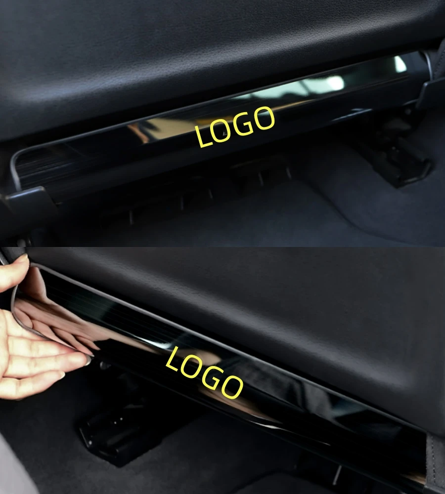 

For Audi A3/A4L/A5/A6L/Q3/Q5L Moulding Seat Anti-Kick Cover Decoration Interior Details Seat Back Child Anti-Dirty Pad