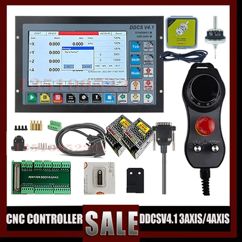 DDCSV4.1 3/4 Axis CNC Offline Controller Kit 3D Touch Probe Is Used For Engraving Milling Machine To Replace DD CSV 3.1Mpg