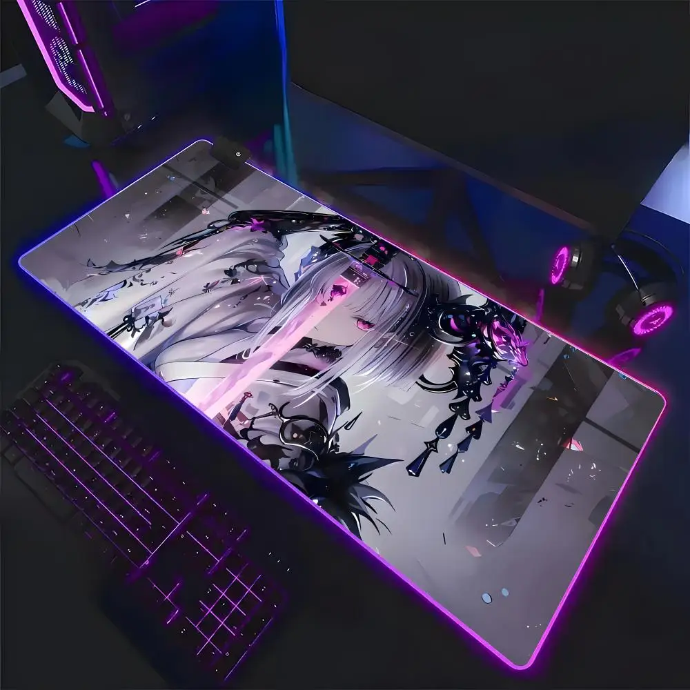 

Коврик для мыши C-Cyber Ninja S-Shinobi, большой игровой коврик с защитой по краям, утолщенный, для компьютерной клавиатуры и стола