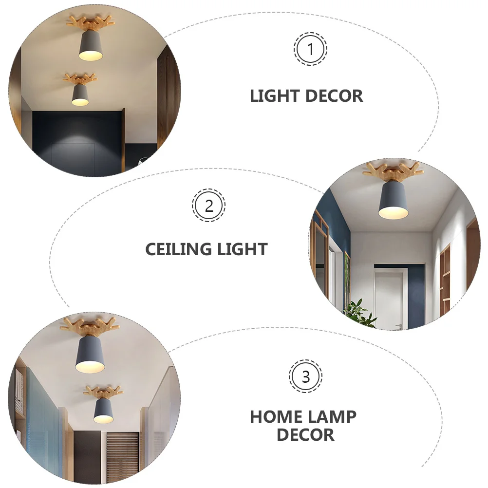 

Antler Ceiling Light Durable Premium Material Unique Design Home Bar Shop Restaurant Party Indoor Hanging Light