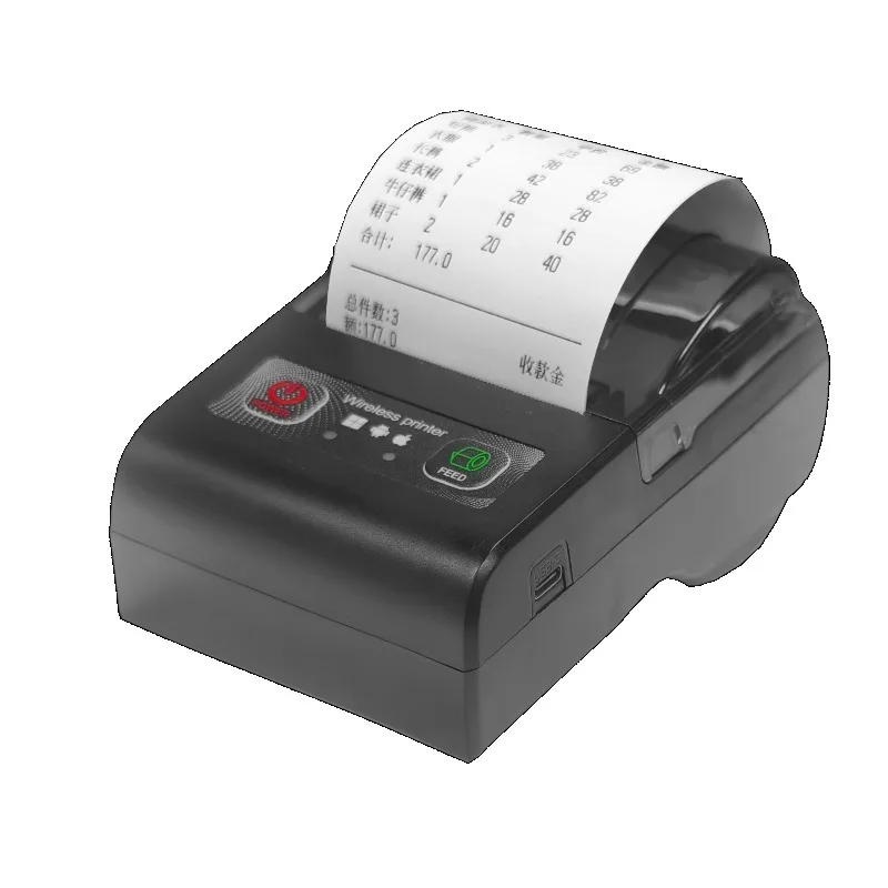 Wholesale Cheap Price MP-58M Portable 58MM Mini Wireless Thermal Printer Receipt Thermodrucker Imprimante Thermique in Stock