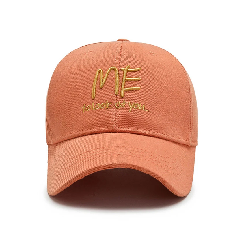 New Arrival Men Women Baseball Cap Letters ME Embroidery Outdoor Snapback Hip Hop Sport Trendy Summer Sun Visor Hats Gorras H145