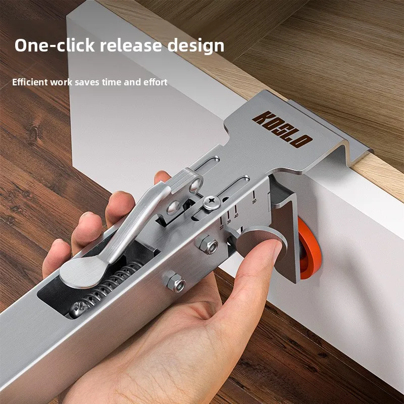 New Stainless Steel Drawer Installation Clamp Woodworking Cabinet Panel Fixing Auxiliary