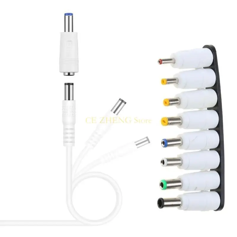 E56B USB إلى DC5 طاقة كابل لمكبر الصوت USB إلى DC5.5x2.1mm كابل شحن المكونات