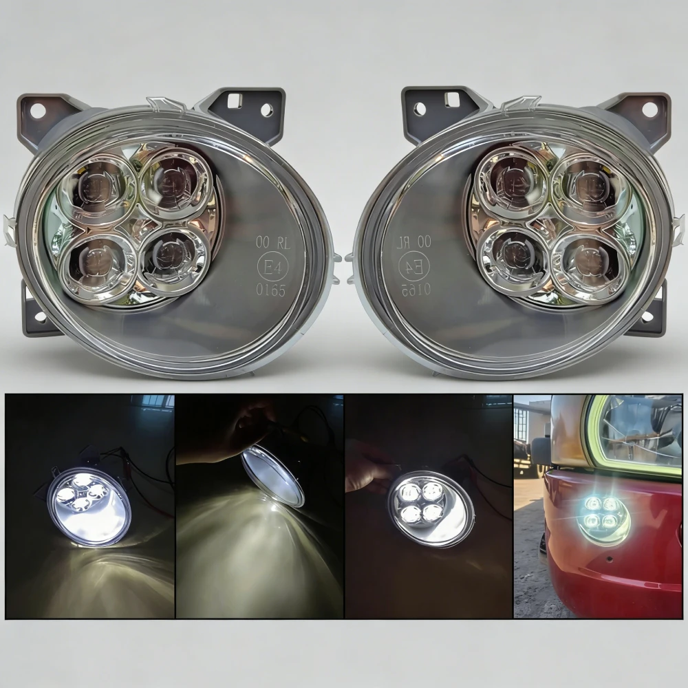 

1 пара 24 В светодиодных фонарей DRL для Scania G440 G450 P380 P410 R450 R620, запасные части для фар грузовика, противотуманных фар