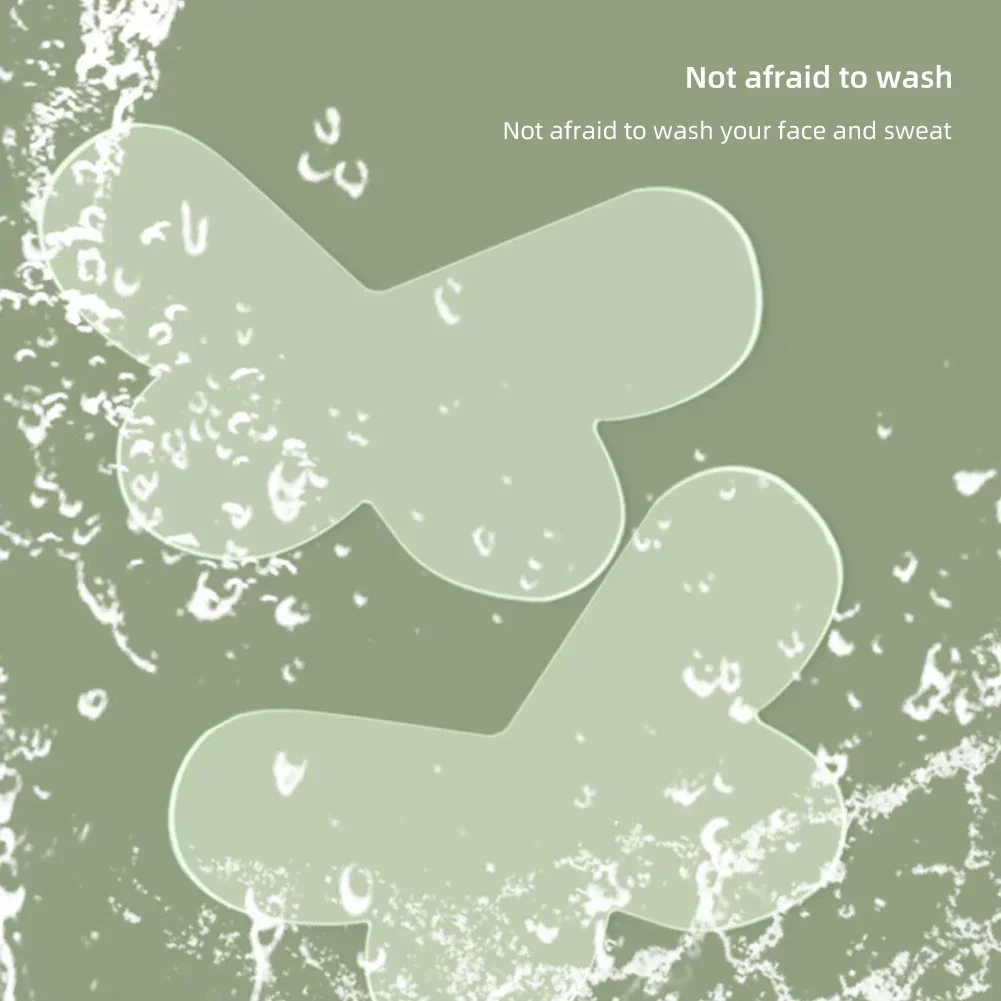 蝶の形のエルフ耳ステッカー コレクター 補正パッチ シリコーンパッチ テープ 化粧品耳プライマー