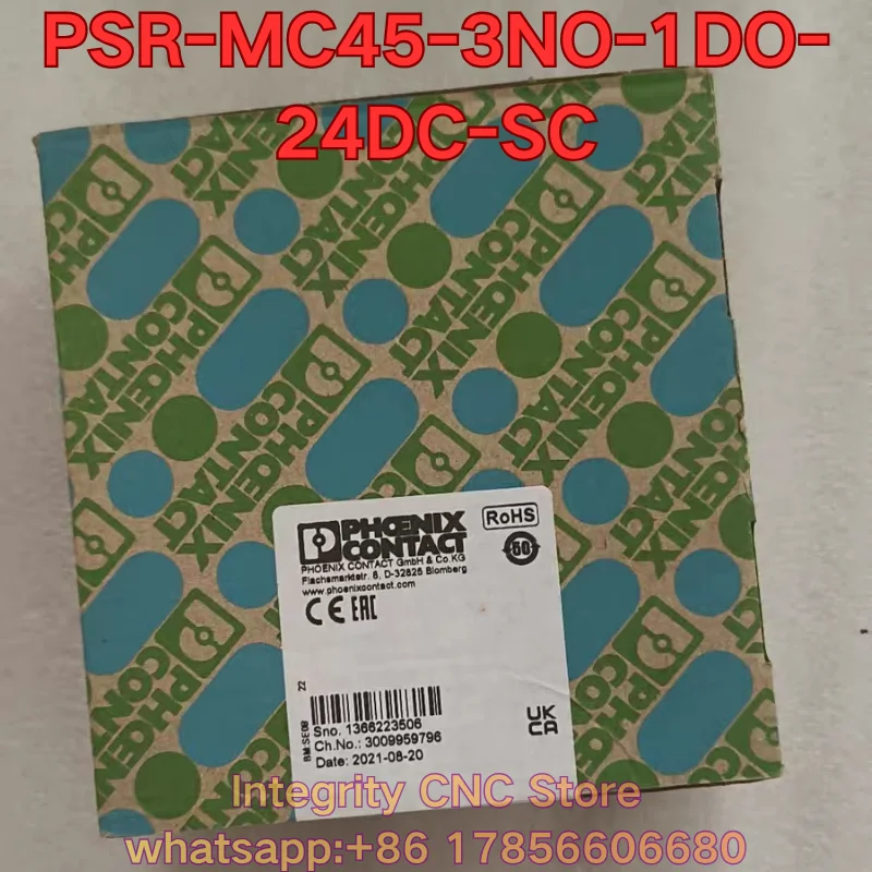 New PSR-MC45-3NO-1DO-24DC-SC PLC module 1082024