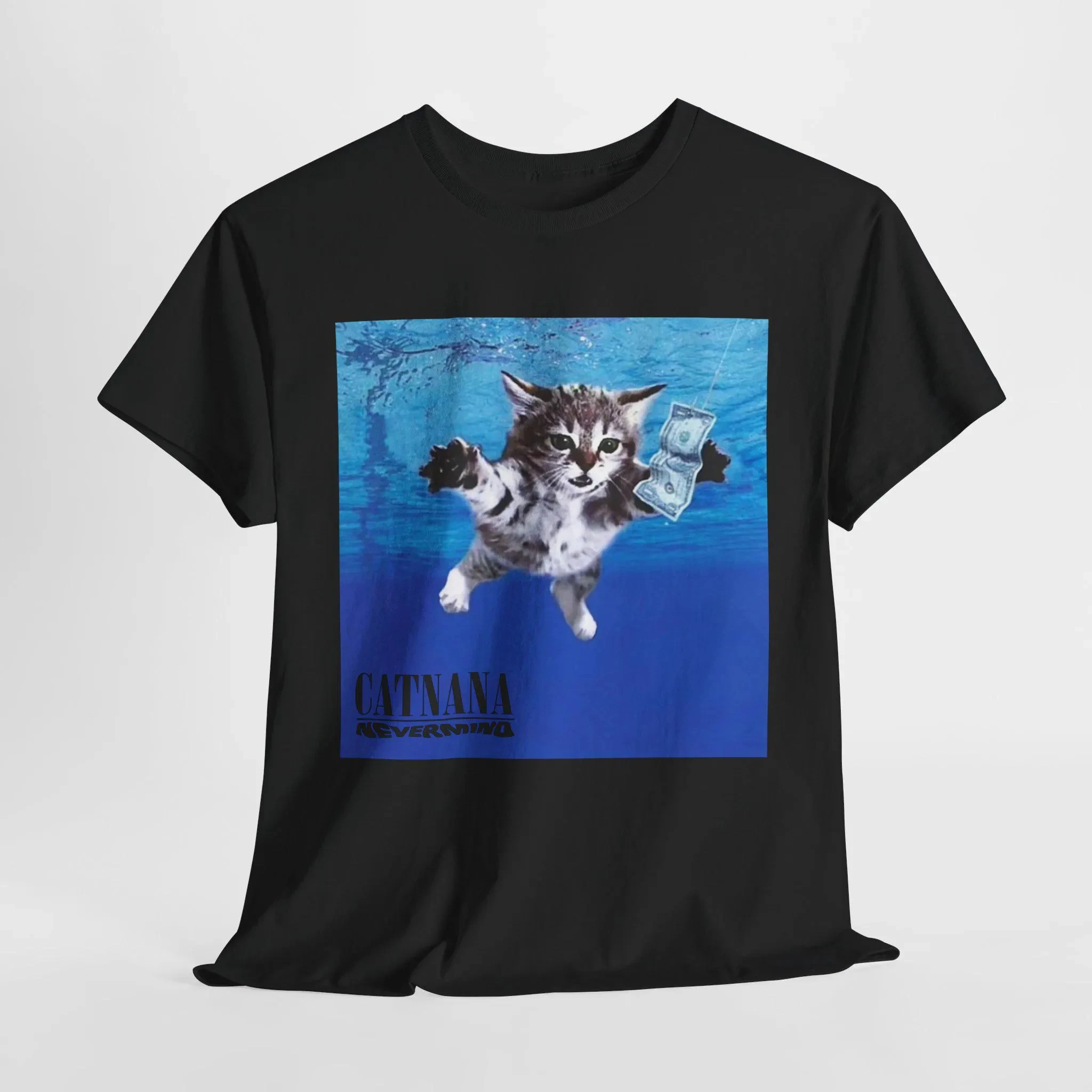 

Funny Cat Meme T-Shirt Men's and Women's High Quality Short Sleeve Cotton Tees Summer Shirt Y2k Tops Men Clothing Streetwear