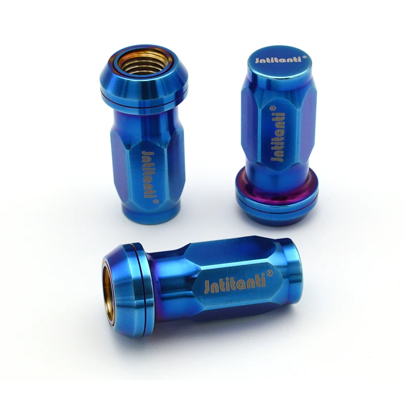 

Jntitanti закрытый шестигранный конус с плавающим сиденьем Gr.5 титановая гайка M12x1,5 для Toyota Honda Acura Mazda Mitsubishi Chevrolet